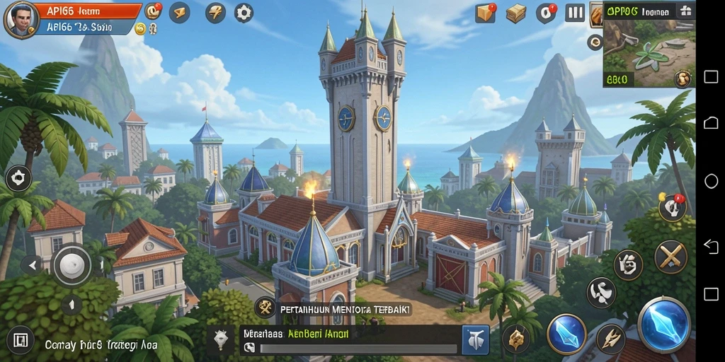 Tampilan gameplay <strong>API66</strong> yang mendebarkan dengan strategi menara yang menarik.