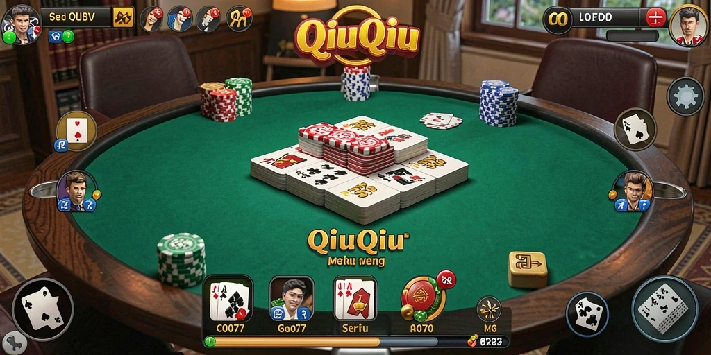 Tampilan gameplay menarik dari C0077 QiuQiu.