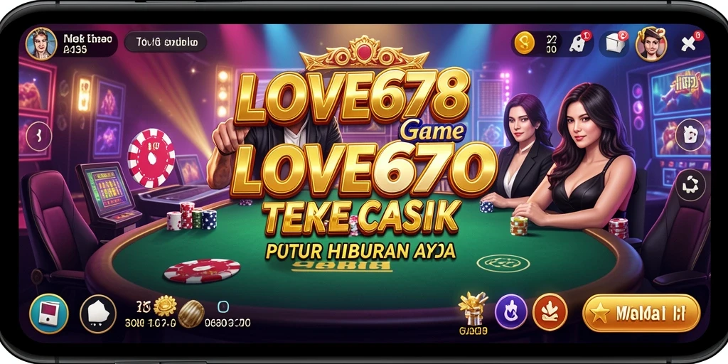 Tampilan menarik gameplay Live Casino di LOVE678.