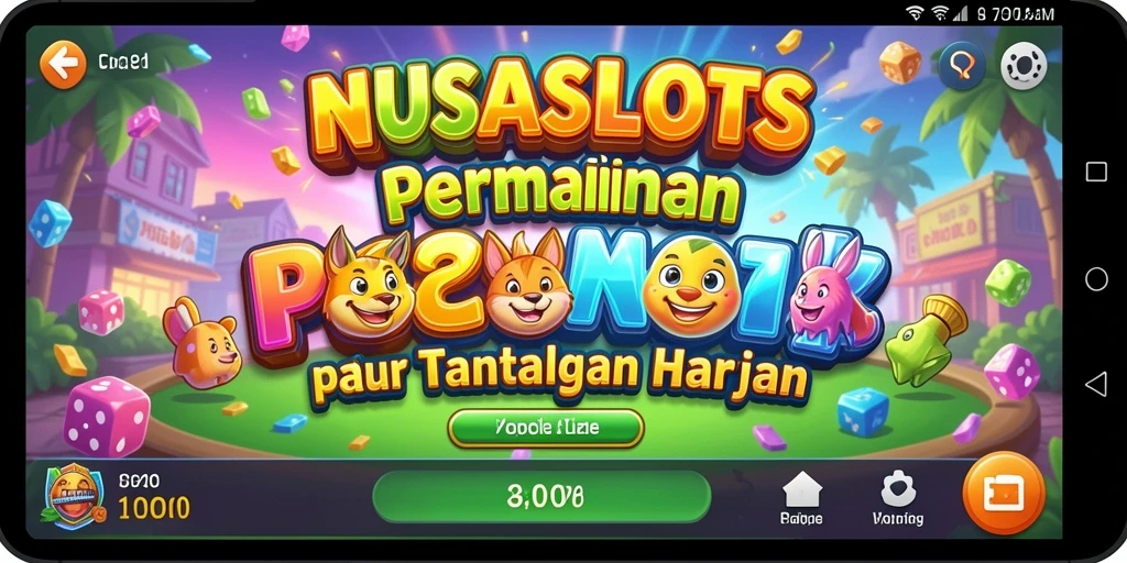 Gameplay seru NUSASLOTS dengan tantangan puzzle menarik.