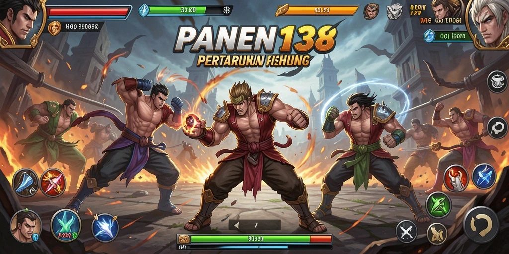 Tampilan seru gameplay PANEN138 dengan aksi Fighting yang mendebarkan.