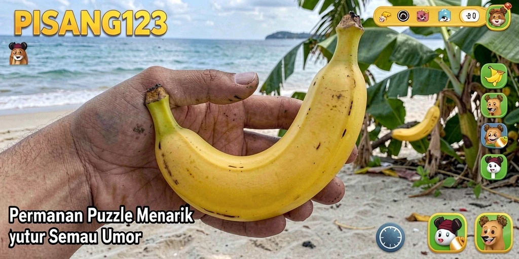 Tampilan gameplay PISANG123 yang seru dan menantang.