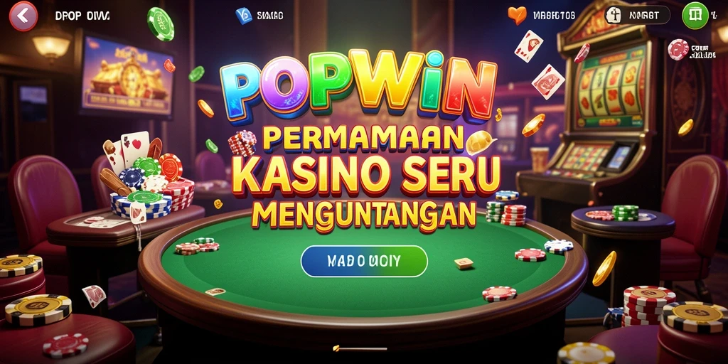 Screenshot menampilkan gameplay seru dan grafis menawan dari POPWIN.