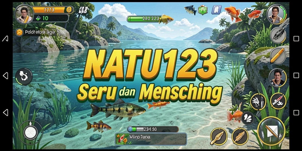 Tangkapan ikan besar dalam gameplay yang mendebarkan di RATU123.