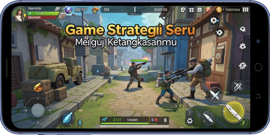 Gameplay seru dengan grafis menarik dalam SD107.