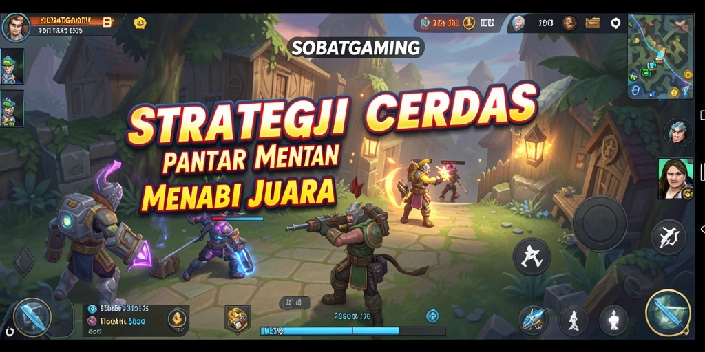 Tampilan gameplay SOBATGAMING yang mendebarkan dan strategis.