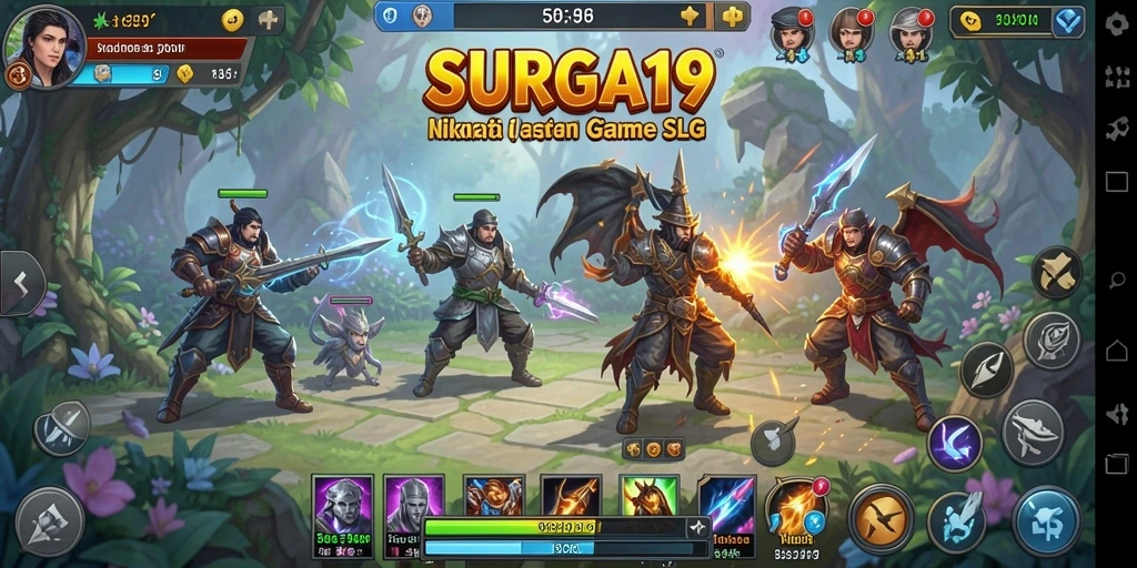 Tampilkan grafis menawan dan gameplay seru dari SURGA19.