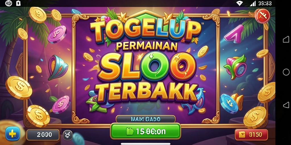 Tampilan gameplay Slot yang menarik di TOGELUP.