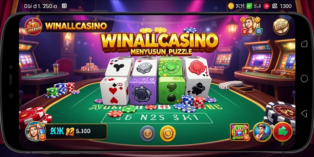 Tampilan gameplay WINALLCASINO yang menarik dan penuh warna.