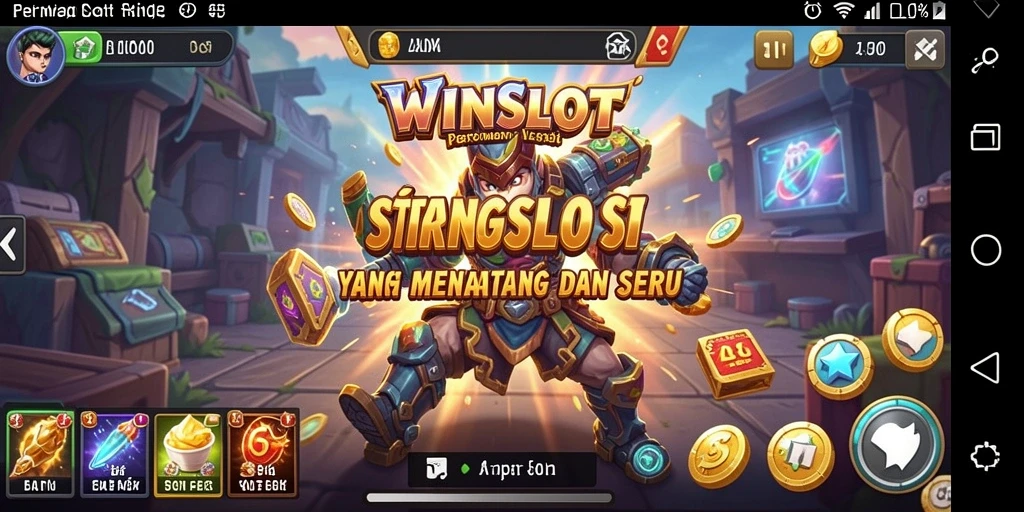 Tampilan gameplay seru dan strategi yang menantang di WINSLOT.