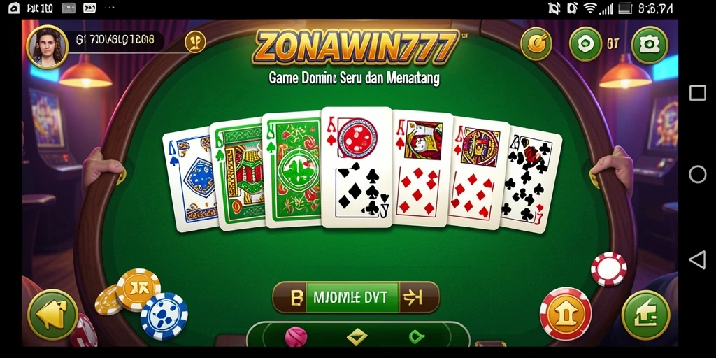 Tampilan gameplay ZONAWIN777 yang mengasyikkan dan interaktif.